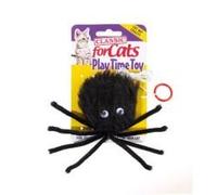 Classic Black Furry Spider 3"