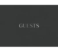 Classic Black Guest Book: Elegant Guest Book for Wedding Reception, Holiday Vacation Home, Retirement, Birthday Party Event Sign-in Greetings, ... Lined Pages (Guest Book Keepsake Gifts)