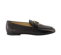 Classic Black Leather Loafers 7 UK