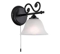 Classic Black Wrought Iron 1 Light Applique GL1567 Collection