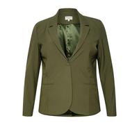 Classic Blazer Grape Leaf - female - Kaffe Curve - Blazers - Green - XL - Jackets XL
