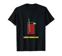Classic Bloody Mary Cocktail Glass Celery Lime Graphic Value Graphic T-Shirt