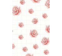 Classic Bloom Hardcover Notebook - Rose Edition | 6x9 | 250 pages: elegant, premium aesthetic Ruled Journal