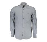 Cotton Button-Down Shirt with Contrasting Cuffs - male - Harmont & Blaine - Casual Shirts - Multicolor - XL - Shirts XL
