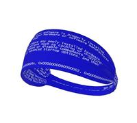 Classic Blue Screen Of Death Errors,Sports Sweatband for Unisex Multi Headband Elastic Exercise Hairband