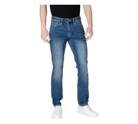 Classic Blue Zip Jeans with Pockets - male - Armani Exchange - Slim Fit Jeans - Blue - W29 L32 - Jeans W29 L32