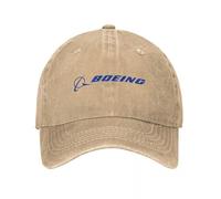 Classic Boeing Logo Denim Worn Vintage Washed Boeing Baseball Cap Unisex for All Seasons with Travel Hats