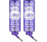 Classic Bottle Bunny Colortone (Pack of 2), Assorted Colors, 600 ml