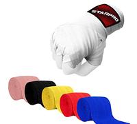 Classic Boxing Hand Wraps - Thumb Loop & Velcro Strap | Traditional Wrist Wraps for Men, Women & Kids in Multiple Colours