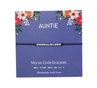 Classic Bracelet With Natural Men Jewelry Password Alphanumeric Couple Bracelet Wedding Party Valentine's Day Birthday Souvenir Classic Bracelet Bracelet Moon Bracelets (B, One Size)