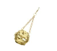 Classic Brass Aromatherapy with Detailed Hollow Out Hanging Antique Engine Burner Bulb Fragrance Sensor Ornate Brass Scent Holder