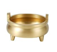 Classic brass vessel tri-footed for cultural heritage