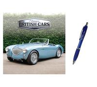 Classic British Cars Wall Calendar 2026 + EXCLUSIVE LIMITED EDITION PEN