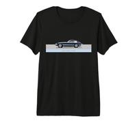 Classic British E-Type Jaguar Sports Car Premium T-Shirt