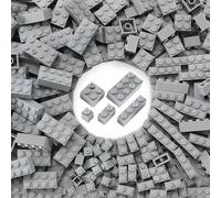 Classic Building Bricks Set 320 Pieces Bulk Mixed Shape 1x1,1x2,1x4,2x2,2x4 Creative Basic Building Blocks for Kids