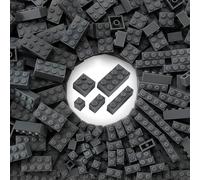 Classic Building Bricks Set 320 Pieces Bulk Mixed Shape 1x1,1x2,1x4,2x2,2x4 Creative Basic Building Blocks for Kids