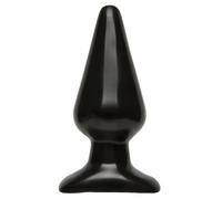 Doc Johnson Butt Plug Large 5.5 Inch Black Unisex ANAL SEX TOY