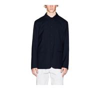 Classic Button-Up Blazer with Front Pockets 2XS
