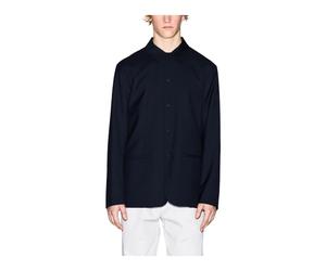 Classic Button-Up Blazer with Front Pockets - male - Armani Exchange - Light Jackets - Black - 4XS - Jackets 4XS
