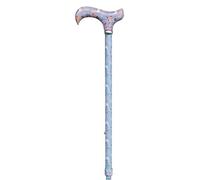 Classic Canes Animal Friends Flamingos Cane - Derby Handle Stylish Fashionable Adjustable Aluminium Walking Stick 73-95cm 265g - Modern Ergonomic Support Sticks Fitted Non-Slip Rubber Ferrule