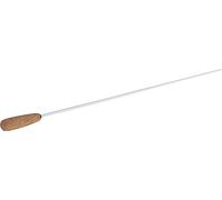 Classic Cantabile B-1 White Baton, Straight Cork Handle