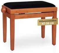 Classic Cantabile Piano Bench, Solid Wood