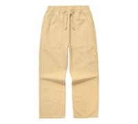 Classic Canvas Chef Organic Cotton Pants Beige L
