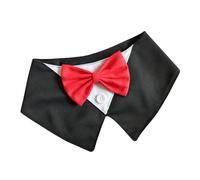 Classic Canvas Pet Bowtie Fashion Neck Collar Dog Gentleman Pet Collar Halloween Party Celebration Dog Collar