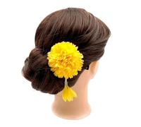 Classic Cap Women Japanese Head Flower Japanese Chrysanthemum Tassel Hairpin Graduation Headdress Adult Silk