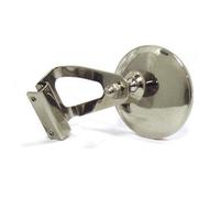 Classic Car 77mm Round Clamp On Overtaker Exterior Mirror - For Minis - 039