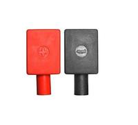 Classic Car Battery Terminal Cover Mid Pair Positive & Negative - Anti Corrosive