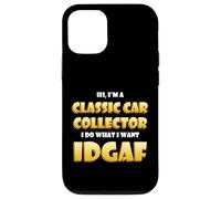 Classic Car Collector IDGAF Costume For Rare Car Collections Case for iPhone 12/12 Pro
