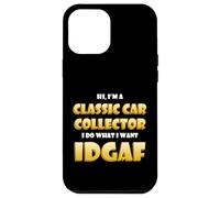Classic Car Collector IDGAF Costume For Rare Car Collections Case for iPhone 12 Pro Max