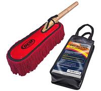 Classic Car Duster with Solid Wood Handle includes Storage Case - Popular Detailers Choice