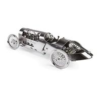 Classic Car Model - Time For Machine Silver Bullet - Wind-up Toy -Metal 3D Puzzle
