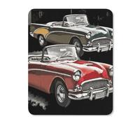 Classic Car Roadsters Mouse Pad Thin Mouse Mat 13.68
