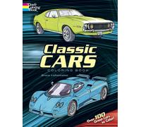 Classic Cars Coloring Book