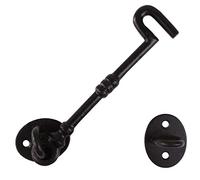 Classic Cast Iron Cabin Hook & Eye - 150mm/6" - Door/Gate Latch