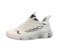 Classic Casual Trainers for Outdoor Activities such as Running, Walking and Travel - Lightweight, Comfortable and Breathable Sports Shoes, White, 12 UK