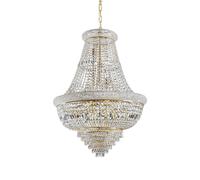 Classic Chandelier With Crystals 24 Lights DL0098