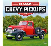 Classic Chevy Pickups - Klassischer Chevy Pickup 2026 - 16-Monatskalender: Original BrownTrout-Kalender [Mehrsprachig] [Kalender]