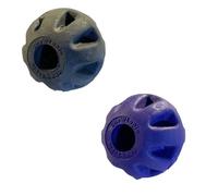Classic Chewtopia Fetch Ball Grey/Purple for Dogs - One Size