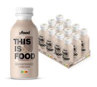(Classic Choco) yfood Classic Choco, tasty meal replacement, THIS IS FOOD drink, 34g of protein, 26 vitamins and mineral (12 x 500ml)