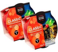 Classic Christmas Pudding by Matthew Walker - Vegan Dessert with Juicy Sultanas, Mixed Peel- 2 x 100g