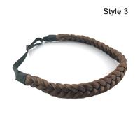 Classic Chunky Wide Plaited Braids Headband, Unique Braid Design Comfortable & Adjustable with Handmade Adjustable Strap, Elastic Stretch Braid