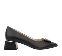 Classic Closed Pump - female - Sergio Moretti - Pumps - Black - 6 UK - Shoes 6 UK