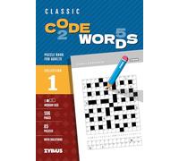 Classic Codewords - Puzzle Book for Adults - Collection 1