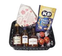 Classic Cognac & Brandy Miniature Gift Trio Basket |Gift Hamper| Cognac Gift | Alcohol Gift | For Her | Adult Gifts (Amazing mum)
