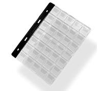 Classic Coin Pages for 4 Binder Albums : Collectors,Schulz (S - 35 compartments)