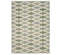 Classic Collection - Korsnäs Wool Rug 200x300 cm, Blue / Green - Blue